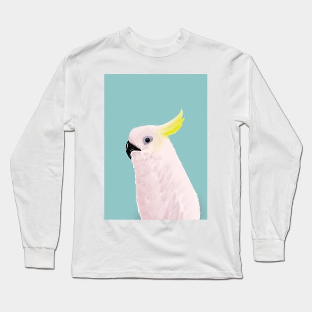 cockatiel Long Sleeve T-Shirt by nickemporium1